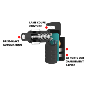 2XPORTSUSBCHARGEMENTRAPIDE